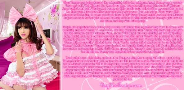 Made Into A Lovely Baby Doll At The Kink Party, binkie, Feminization,Adult Babies,Dolled Up,Diaper Lovers,Gay Orientation