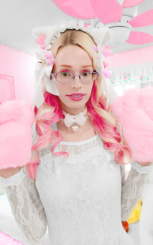 Click here to see the image in full size. Me Being A Sissy Kitty Girl *mew* *mew* =^.^=, petplay,kitty girl,sissy kitten,pet play, Dolled Up