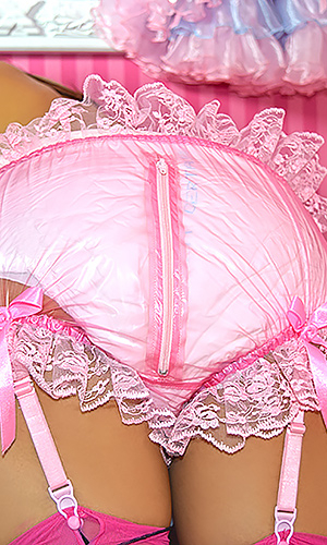 Fooczy Plastic Sissy Panties - Lovely New Panties By Sissy Kiss Boutique, sissy panties, Feminization,Adult Babies,Sissy Fashion,Dolled Up