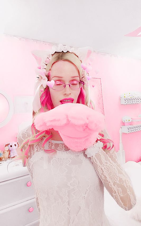 Click here to see the image in full size. Me Being A Sissy Kitty Girl *mew* *mew* =^.^=, petplay,kitty girl,sissy kitten,pet play, Dolled Up