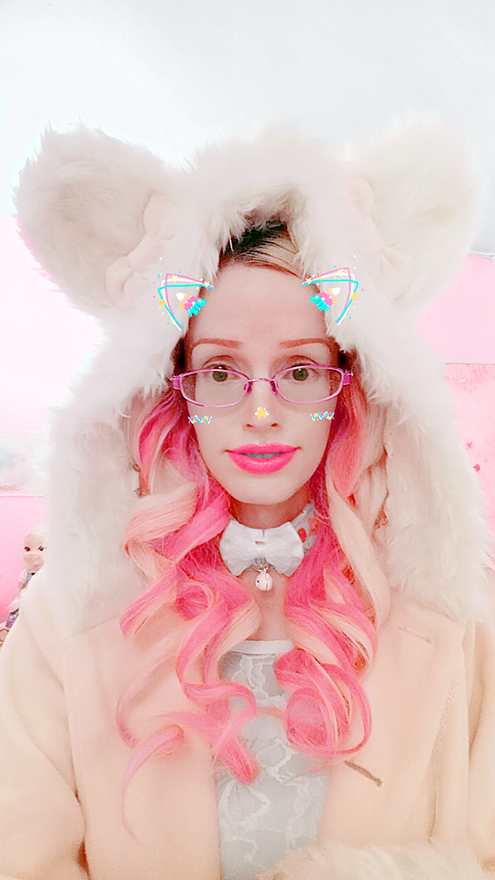 Click here to see the image in full size. Me Being A Sissy Kitty Girl *mew* *mew* =^.^=, petplay,kitty girl,sissy kitten,pet play, Dolled Up
