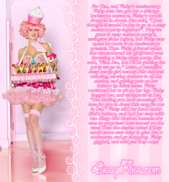 Sissy Bibi The Candy Girl, lollipops, Feminization,Dominating Mistress Or Master,Anal Sex,Dolled Up,Sissy Fashion,Gay Orientation