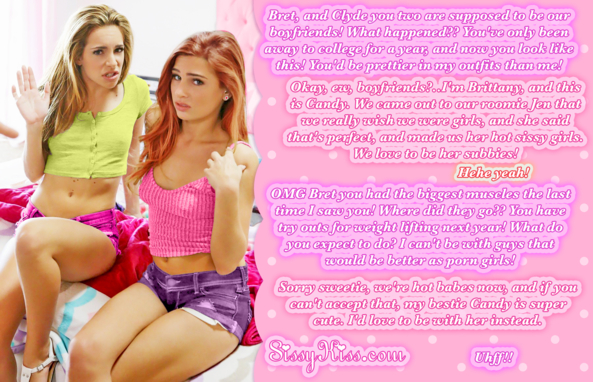 Better Together As Sissy Girls, coming out, Feminization,Dominating Mistress Or Master