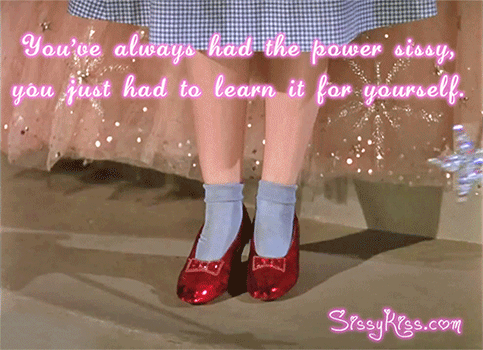 Glinda the good witch has a message for sissies.., Feminization