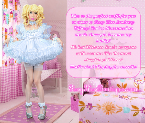 First Day At Sissy Kiss Academy ^-^, Feminization
