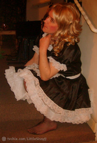 Little maid. - Little maid., Maid uniform., Sissy Fashion