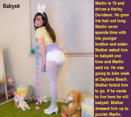 CD - Diaper - I made 5 new cappies about cross dressing and wearing diapers., Cross Dress,Diaper,AB Girls, Adult Babies,Feminization,Humiliation,Diaper Lovers