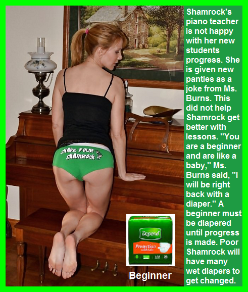 Site Stories - Five friends who are Sissy Kiss members have been captioned. Four are about diapers and one about leotards., Leotard,Ballet,Diaper,Fairy,Pull Up, Adult Babies,Feminization,Identity Swap,Sissy Fashion