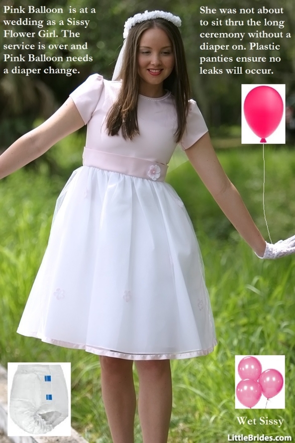 Wedding Party - Some sissies are part of a wedding party. Other sissies just like to dress up., Flowergirl,Bride,Bridesmaid,Sissy, Adult Babies,Feminization,Identity Swap,Sissy Fashion