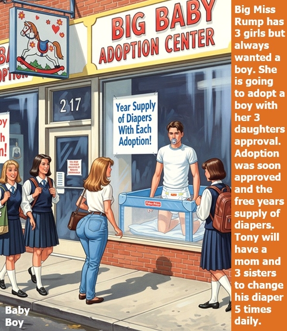 Diaper Dominated - New cappies with images I found on Tumbex and Deviant Art., Female Domination,Maid,Adoption,Lesbian, Adult Babies,Feminization,Identity Swap,Sissy Fashion