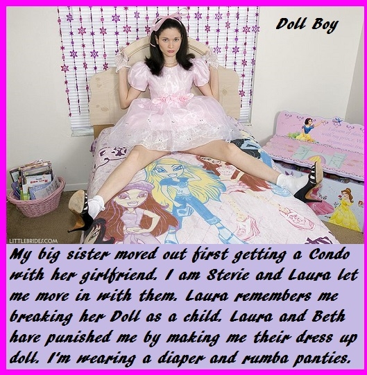 Feminine Feelings - Dressing up and being feminine can lead to wonderful feelings. A little encouragement might be needed., Dress Up Doll,Hormones,Sissy, Feminization,Humiliation,Diaper Lovers,Sissy Fashion