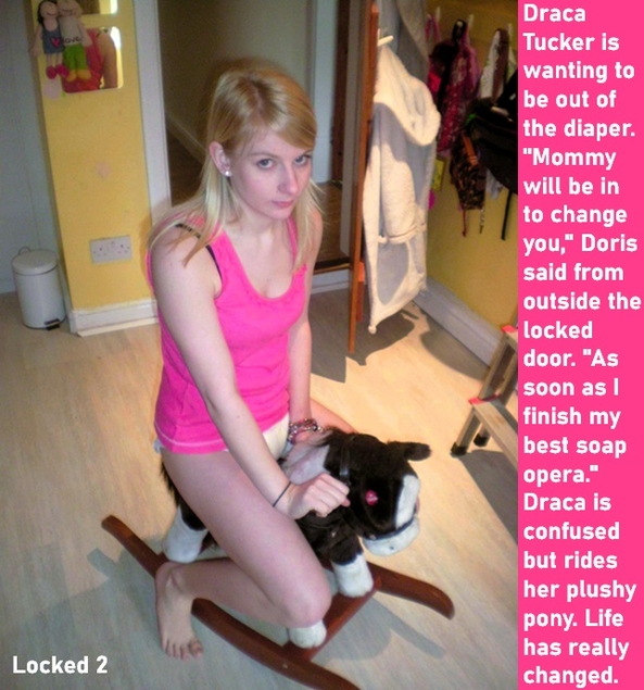 Click here to see the image in full size. Baby Time 6 - I made some captions for Draca Tucker, Satin Jessica, Sissybaby011, Kay3070, and Sarahsissyboots, who are sissybabies., Sissy Scouts,Sissybaby,Bridesmaid,Schoolgirl,Diapers, Adult Babies,Feminization,Identity Swap,Sissy Fashion,Diaper Lovers