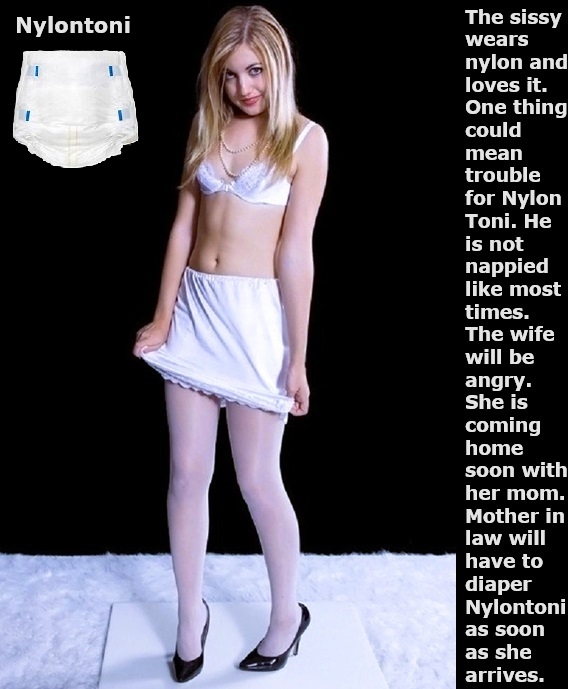 TEN CAPPIES - ENCORE - I have captioned 5 friends with 2 cappies each., Schoolgirl,Secretary,Nylon Lover,Sissybaby,Sissy, Adult Babies,Feminization,Identity Swap,Sissy Fashion,Diaper Lovers