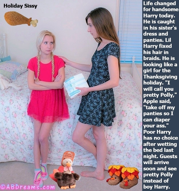 HAPPY THANKSGIVING - Here are some festive cappies to celebrate the holiday., Spanking,Punished,Wetting,Sissy, Adult Babies,Feminization,Identity Swap,Sissy Fashion