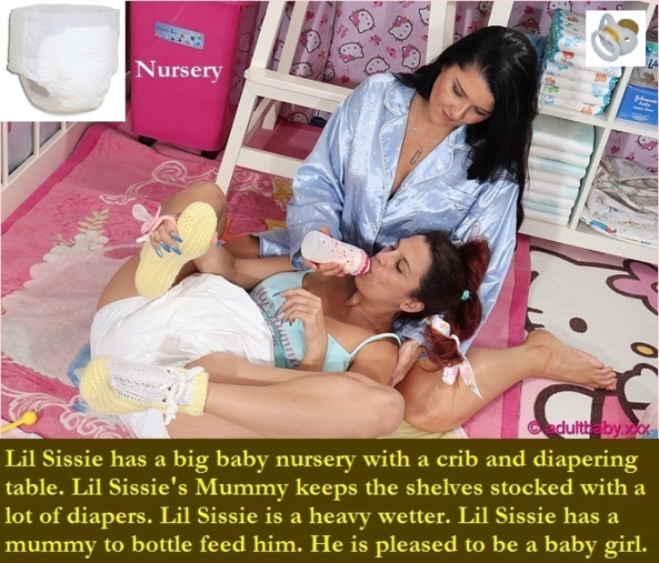 Diaper Sissies - Adult babies prefer to be sissybabies and love to be diapered., Diaper,Sissybaby,Dominate,Mommy, Adult Babies,Feminization,Identity Swap,Sissy Fashion