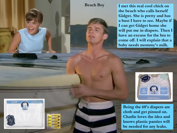 Excited Sissybaby - Some males get excited about being a sissybaby., Mommy,Sissybaby,Diaper,Panty, Adult Babies,Feminization,Identity Swap,Sissy Fashion