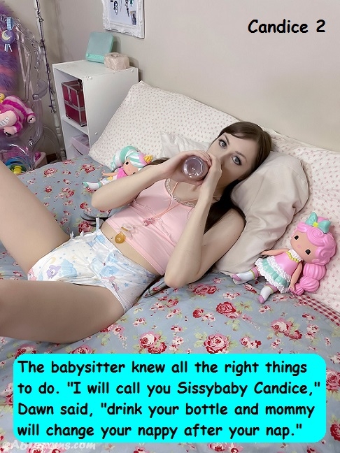 Double Exposure 12 - Action reporter Baby Butch finds Sissy Kiss members exposed. They are having twice the pleasure and twice the fun., Diaper,Sissy,Dominate,Sissybaby, Adult Babies,Feminization,Identity Swap,Sissy Fashion