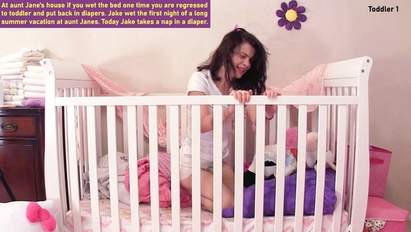 Daily Doubles - New Baby Butch cappies using 2 images for each story., Diaper,Dominate,Sissy,Sissybaby, Adult Babies,Feminization,Identity Swap,Sissy Fashion