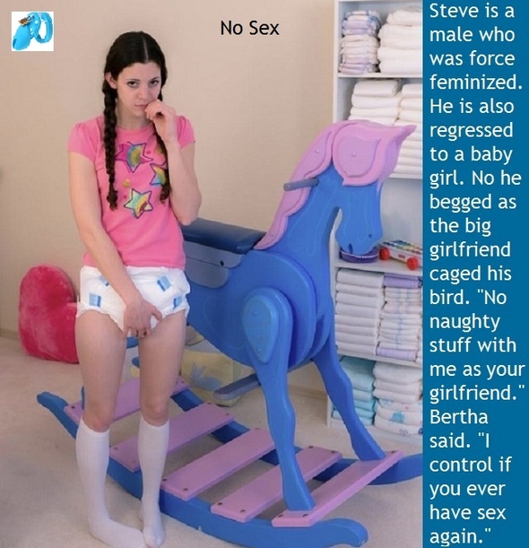 Nappied Sissybaby - A male in a nappy and girls baby clothes is a sissybaby., Diaper Lover,Chastity,Dominate,Sissybaby, Adult Babies,Feminization,Identity Swap,Sissy Fashion