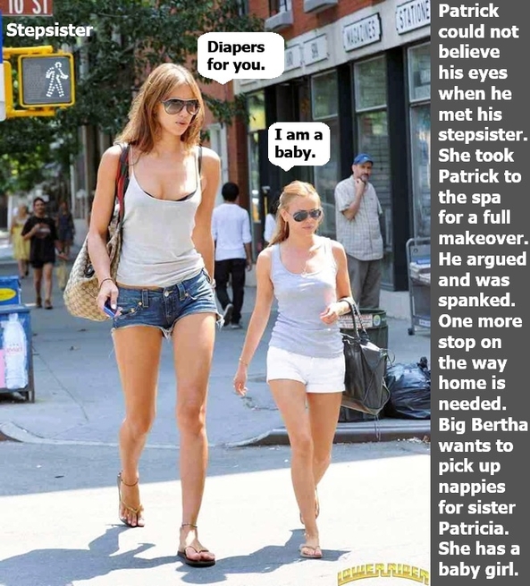 GIANTESS - A giant woman can easily dominate any male., Panties,Nappy,Dominate,Giantess, Adult Babies,Feminization,Identity Swap,Sissy Fashion