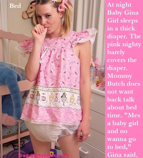 Babyginagirl Returns - Ten cappies about recent events in the life of Babyginagirl., Diaper,Enema,Baby Girl,Mommy, Adult Babies,Feminization,Identity Swap,Sissy Fashion