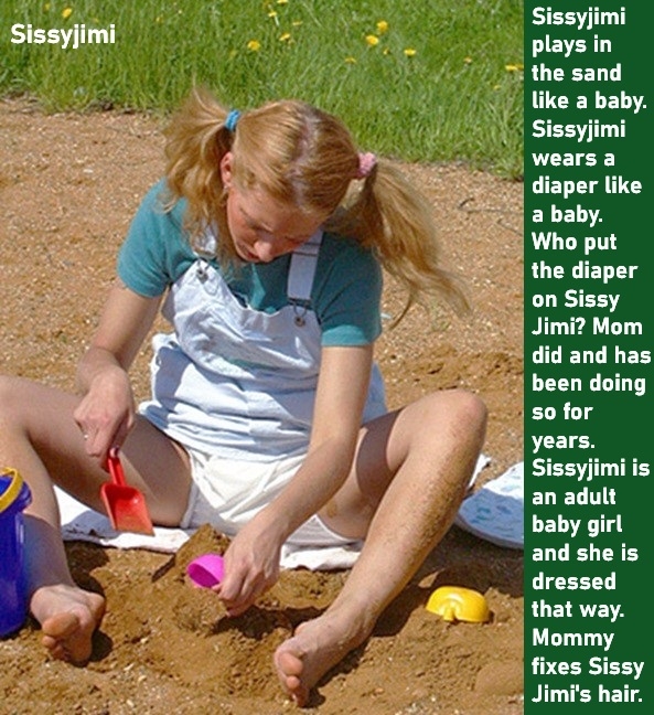 Baby Time 5 - I made some captions for Sissywanabe2, Rachel Leigh, Lil Sissy, Lil Sissie's Mummy, and Sissyjimi who are sissybabies., Crib,Diapered,Dominated,Spanked,Babysitter, Adult Babies,Feminization,Identity Swap,Sissy Fashion,Diaper Lovers