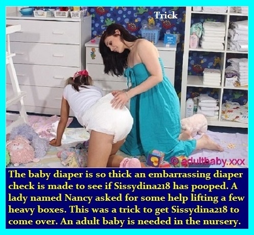 Babies and Sissy - I made some adult baby cappies and threw in a sissy cappie. Captioned here are Sissydina218, PetBabyAmy, and Trevor., Diaper,Plastic Panties,Petticoat,Sissybaby,Sissy, Adult Babies,Feminization,Humiliation,Diaper Lovers