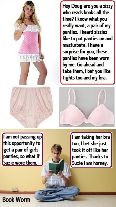Sissy Stories - More sissy stories to view and read. Old cappies never posted., Panty,Bra,Crossdress,Sissy, Feminization,Identity Swap,Sissy Fashion