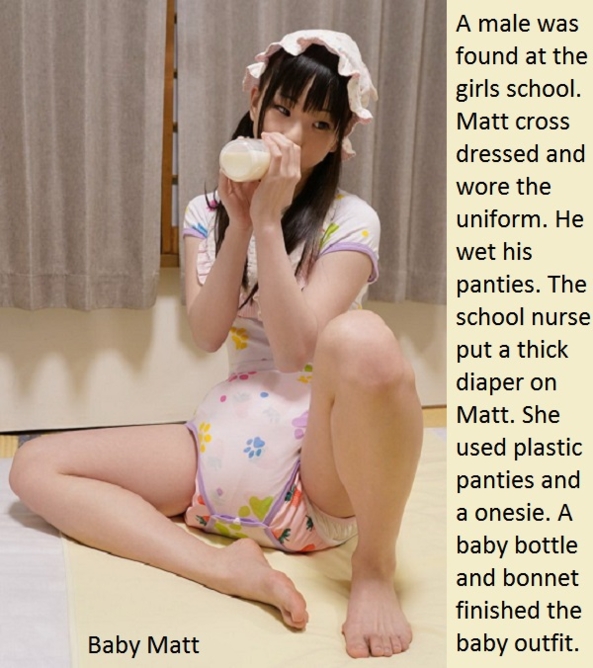 Thick Diaper 1 - New Baby Butch cappies about sissies wearing a thick diaper., Diaper,Sissybaby,Discipline,Humiliate, Adult Babies,Feminization,Identity Swap,Sissy Fashion