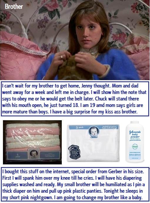 Diaper For A Baby - Females like to dominate males and dress them in diapers and girls clothing. More old cappies never posted., Humiliate,Dominate,Diaper,Gypsy, Adult Babies,Feminization,Identity Swap,Diaper Lovers