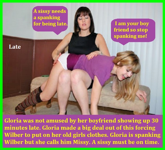 Spanking Sissy Boy Captions