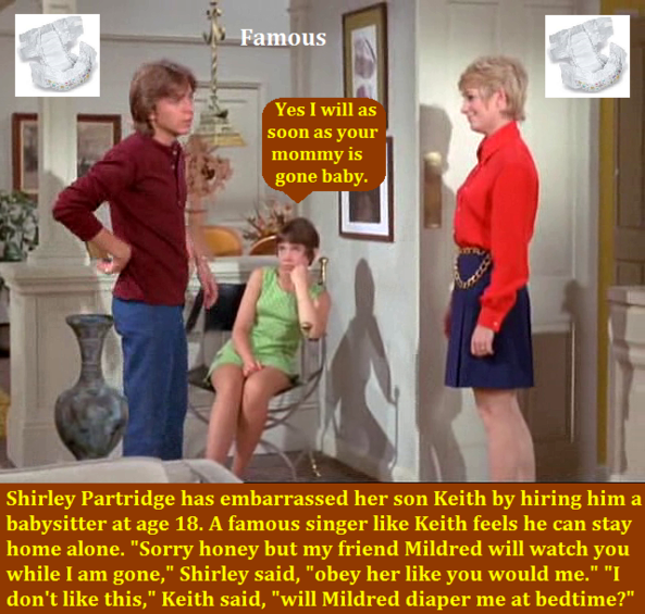 Old Shows - I have captioned a few of the oldest members of the Brady Bunch and Partridge Family., Transgender,Sissy,Diapered,Dominate, Adult Babies,Identity Swap,Diaper Lovers,Wetting The Bed