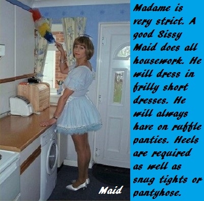 More Sissies - I made more cappies about sissies dressing up to become feminine., Sissy,Dress Up,Dominate,Diaper, Feminization,Humiliation,Identity Swap,Sissy Fashion