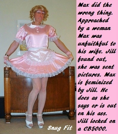 More Sissies - I made more cappies about sissies dressing up to become feminine., Sissy,Dress Up,Dominate,Diaper, Feminization,Humiliation,Identity Swap,Sissy Fashion