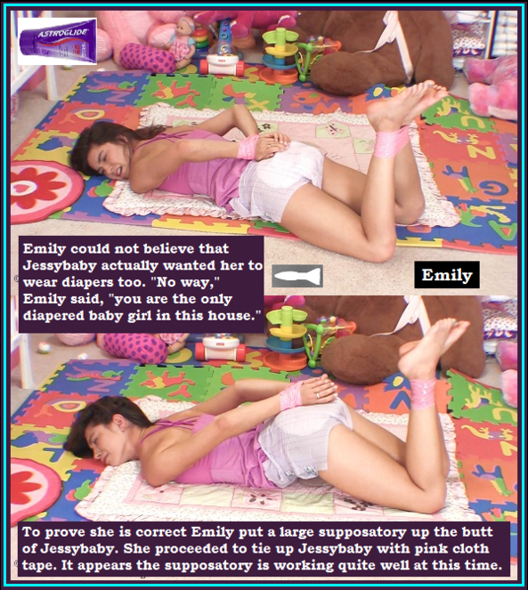 EMILY - A captioned piccie for Jessybaby and her mommy., Adult Baby,Mommy,Wetting, Adult Babies,Feminization,Humiliation,Diaper Lovers