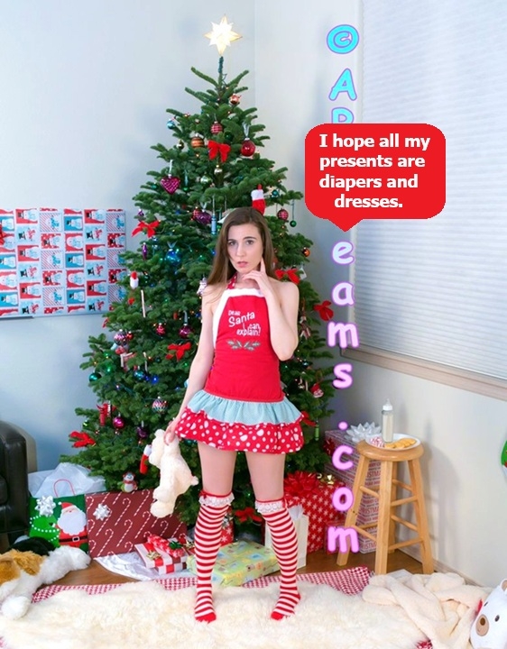 MERRY CHRISTMAS - I wish everyone a Merry Christmas and a Happy New Year., Holiday,Sissy,Sissybaby,Spank,Diaper, Adult Babies,Feminization,Identity Swap,Sissy Fashion,Diaper Lovers