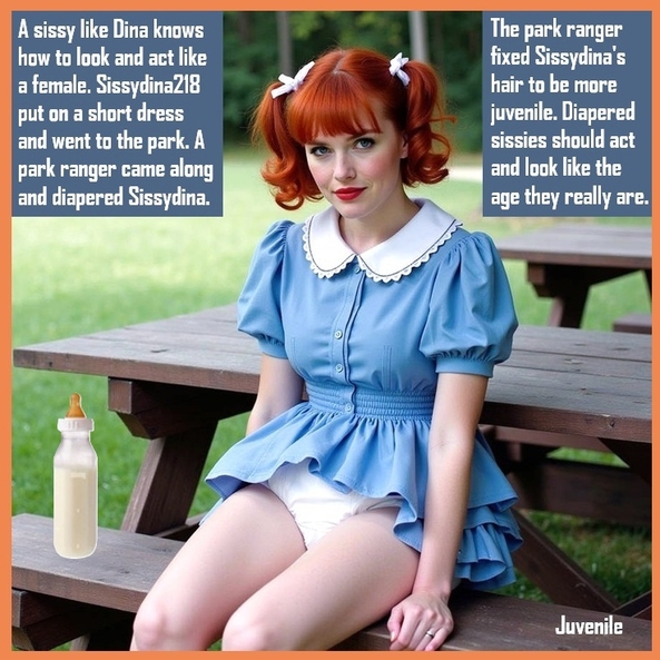 DIAPERED UP 1 - More site cappies about some friends from Baby Butch the cappie princess., Diaper,Dominate,Sissy,Sissybaby, Adult Babies,Feminization,Identity Swap,Sissy Fashion