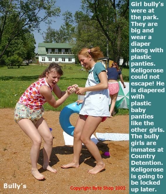Another Eight - I have captioned 4 friends with 2 cappies each., Diaper,Dominate,Sissy,Sissybaby, Adult Babies,Feminization,Identity Swap,Sissy Fashion