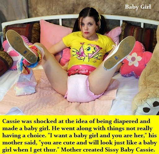 Cassie's Problem - Cassie looks so much like a baby girl that his mom, aunt, and cousin keep making him one., Baby Girl,Mom,Aunt,Cousin,Diapers, Adult Babies,Feminization,Humiliation,Diaper Lovers