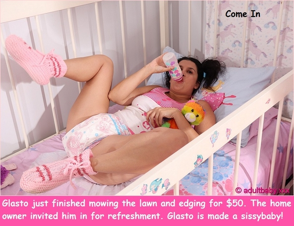 Double Exposure 5 - Action reporter Baby Butch finds Sissy Kiss members exposed. They are having twice the pleasure and twice the fun., Diaper,Dominate,Sissy,Sisybaby, Adult Babies,Feminization,Identity Swap,Sissy Fashion