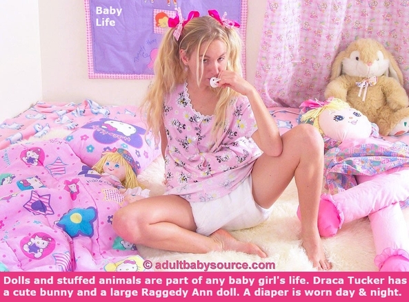 Another Eight - I have captioned 4 friends with 2 cappies each., Diaper,Dominate,Sissy,Sissybaby, Adult Babies,Feminization,Identity Swap,Sissy Fashion