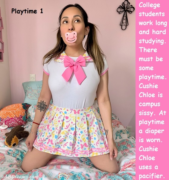 Double Exposure 9 - Action reporter Baby Butch finds Sissy Kiss members exposed. They are having twice the pleasure and twice the fun., Diaper,Sissy,Dominate,Sissybaby, Adult Babies,Feminization,Identity Swap,Sissy Fashion