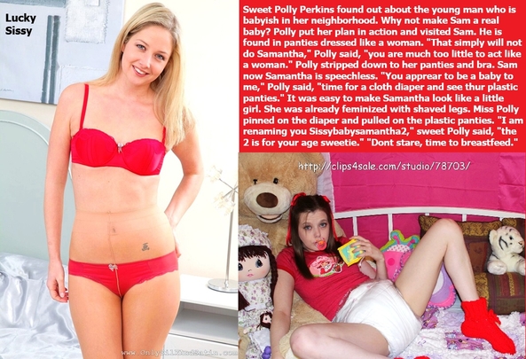 Sissybabysamantha2 Time - Nappy time is the best time for Sissybabysamantha2. Fun cappies with bonus Baby Butch cappies added., Mommy,Dominate,Nappy,Babysitter,Breastfeed, Adult Babies,Feminization,Identity Swap,Sissy Fashion,Diaper Lovers