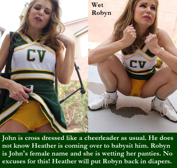 Double Fun 6 - My Sissy Kiss friends and site members are having double the fun with 2 cappies each. (12 Cappies), Wetting,Diaper,Dominate,Sissybaby, Adult Babies,Feminization,Identity Swap,Sissy Fashion