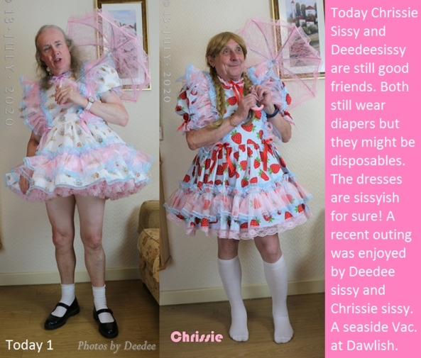Nappied Sissies 9 - Stunning and amazing cappies about some Sissy Kiss members and what they like to do for fun., Nappy,Dominate,Sissy,Sissybaby, Adult Babies,Feminization,Identity Swap,Sissy Fashion
