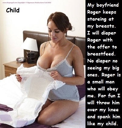 Diaper Duty - Some women think it is their duty to put males in diapers and change them., Diaper,Sissybaby,Schoolgirl,Onesie, Adult Babies,Feminization,Humiliation,Diaper Lovers