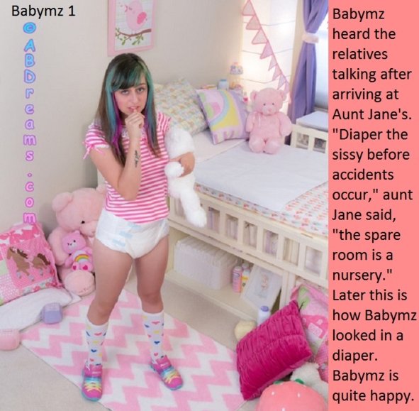 Nappied Sissies 6 - Stunning and amazing cappies about some Sissy Kiss members and what they like to do for fun., Nappy,Sissy,Sissybaby,Dominate, Adult Babies,Feminization,Identity Swap,Sissy Fashion