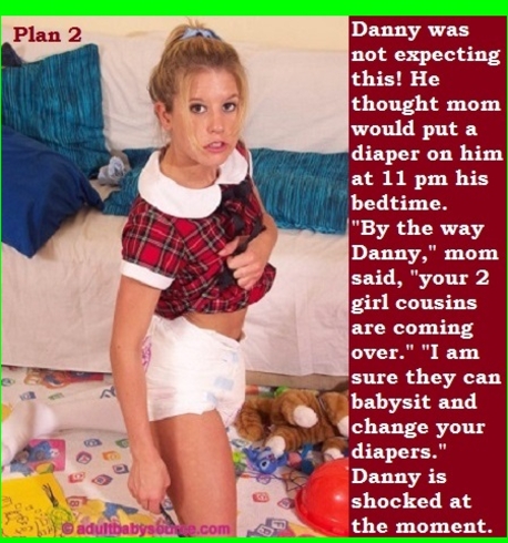 Two Stories - I have posted 2 double cappie stories and the first is about myself. Bonus Dress Code cappie added., Leotard,Panty,Domination,Diaper, Adult Babies,Feminization,Humiliation,Diaper Lovers