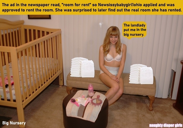 Baby Time 10 - I made some captions for Diaprbayb and Newsissybabygirl1ohio who are sissybabies., Straitjacket,Diapered,Child,Nursery,Mommy, Adult Babies,Feminization,Identity Swap,Sissy Fashion,Diaper Lovers