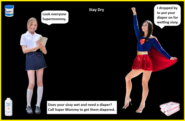 Images Added 2 - Here is another method of adding images to a screen and adding a story. BriannaEJ cappie included., Schoolgirl,Nurse,Superwoman,Sissybaby, Adult Babies,Identity Swap,Sissy Fashion
